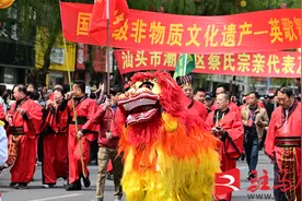 中华英歌舞动千年古县——汕头英歌队上蔡祭祖巡演掠影图片