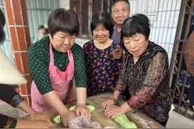 暖暖清明粿，浓浓邻里情图片