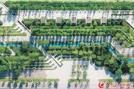 长沙机场改扩建工程市政工程结构工程基本结束图片