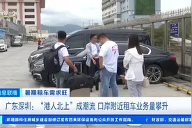 “港人北上”成潮流！深圳口岸租车需求大增，价格“水涨船高”图片