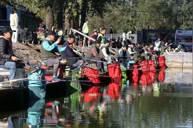 2024年北京市重阳节老年钓鱼比赛，48人参加图片