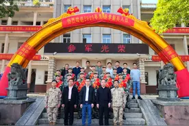 光荣启程！泉州台商投资区广泛开展欢送新兵入伍活动图片