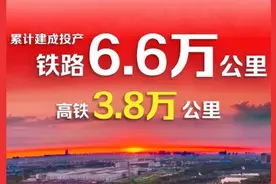 中国铁路营业里程超16万公里图片