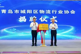 首批120余家物流企业加入！城阳区物流行业协会揭牌成立图片