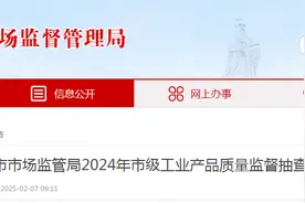 安徽省亳州市市场监管局公示2024年市级工业产品质量监督抽查结果（第二批）图片