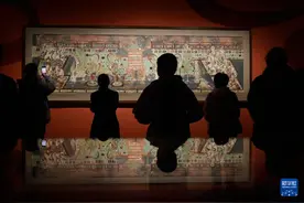 “墨韵文脉——甘肃丝路艺术珍品展”在京开幕图片