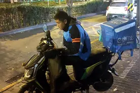 调查|寒潮天气下骑手都在配送什么？“跑腿”中藏着互助故事图片