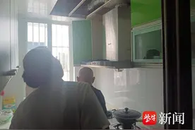 外墙渗水，社区迅速修补解民忧图片