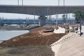 永定河北京段各水毁修复工程基本完工图片