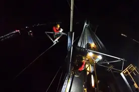 新春走基层丨黎明破晓前，跨海高铁整装待发图片