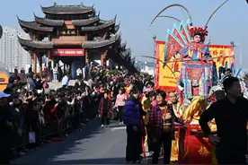 直击｜阔别三年，千年古镇佛堂“十月十”民俗文化节开幕图片