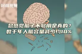 感觉脑子不够用是真的？研究表明数千年来人脑容量减少约10%｜科技观察图片