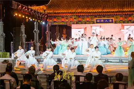 中医药文化旅游体验周启动，歌舞再现中医药历史文化图片