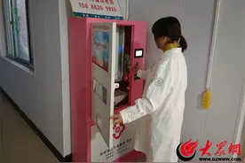 阳信县妇幼保健计划生育服务中心开展节前免费避孕药具自助发放机运行管理巡查图片