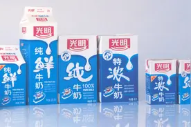 牛奶乳品品牌：光明图片