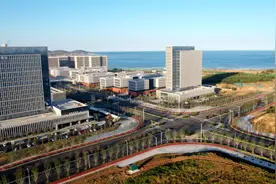 烟台八角湾项目首批市政道路开通运营图片