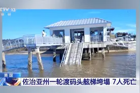 美国佐治亚州萨佩洛岛轮渡码头部分垮塌 至少7人死亡图片