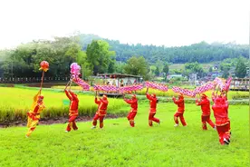 “龙的传人”讲述非遗故事：板凳龙舞三百年图片