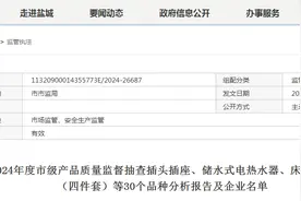 江苏省盐城市发布25批次电线电缆产品监督抽查情况图片