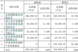 安钢周口公司拟增资28亿元，河南省绿色钢铁产业基金入股图片