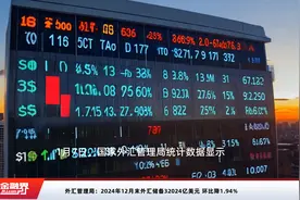 外汇管理局：2024年12月末外汇储备32024亿美元 环比降1.94%视频封面
