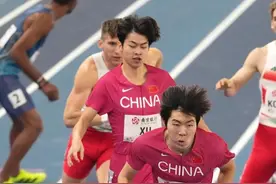 南京室内世锦赛：中国队破男子4x400米接力全国纪录图片