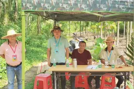 万宁北大镇：组建森林防火巡查队 做好清明祭扫保障工作图片