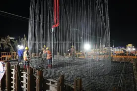 未来广州⇌福建龙岩仅需3小时！武梅铁路广东段首个承台完成浇筑图片