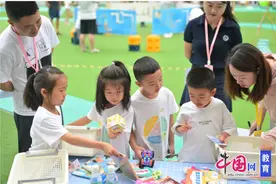 “趣”味巧衔接，萌娃“智”闯关 成都温江涌泉四幼举行幼小衔接活动图片