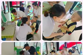 萌娃试入园，快乐初体验！高新区银通幼儿园开展新生试园活动图片