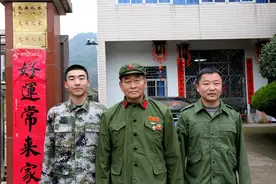跨越47年的从军接力！义乌市赤岸镇一家庭“三代从军”传佳话图片