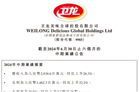 卫龙美味上半年毛利率稳步提升 营收净利实现双增长图片