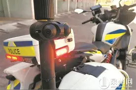 交警铁骑配“鹰眼”街头亮相 将成城区道路疏堵保畅的利器图片