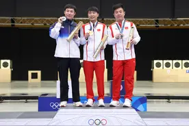 巴黎奥运会 | 老将李越宏速射夺冠 中国射击队创历史最佳奥运战绩图片