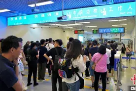 珠海湾仔口岸去年查验出入境人数超145万人次图片