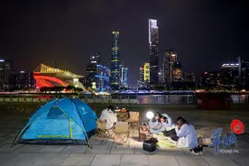 广州塔露营活动回归！围炉夜话共赏珠江美景图片