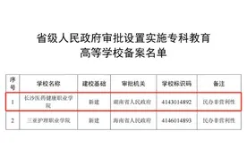 长沙医药健康职业学院！浏阳将新增一所高校图片
