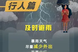 暴雨天气，步行、骑车、驾车出行时，都应该注意什么？安全提示请收好～图片