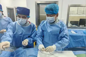【卓越服务】争分夺秒，成功救治肝癌破裂大出血患者 ——宁远县中医医院成功完成首例肝癌破裂出血介入栓塞手术图片
