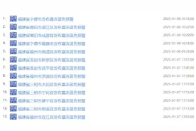 南方这轮降雪将集中在这两天！福建迎来2025年第一场雪？图片