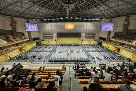 第28届亚洲青少年乒乓球锦标赛在渝北体育馆开幕图片