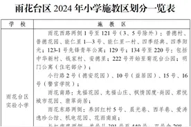 【关注幼升小】南京雨花台区2024年小学招生实施办法来了图片