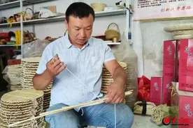 农民丰收节丨潍坊临朐：“箅”艺非凡，编就非遗之花图片