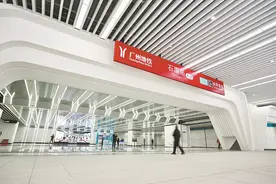 广州白云站综合交通枢纽一体化项目启用 地铁石潭站接驳白云站最快8分钟可达图片