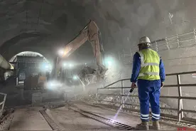 建成后成渝50分钟通达，成渝中线铁路龙泉山隧道预计年内贯通图片