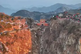 2月14日夜间起泰山将出现低温大风雨雪天气 景区建议游客择期游览图片