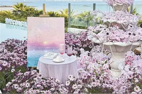 布置打卡“花海”，上新限定甜品，厦门咖啡店家花样多！图片
