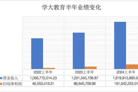 学大教育发布2024年度半年报：上半年营收16亿元，净利润同比增长超八成图片