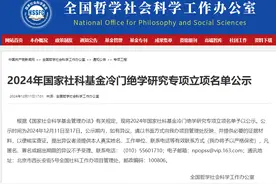 2024年国家社科基金冷门绝学研究专项名单公示，吉林一高校上榜图片