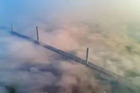 平流雾奇观如梦如幻图片